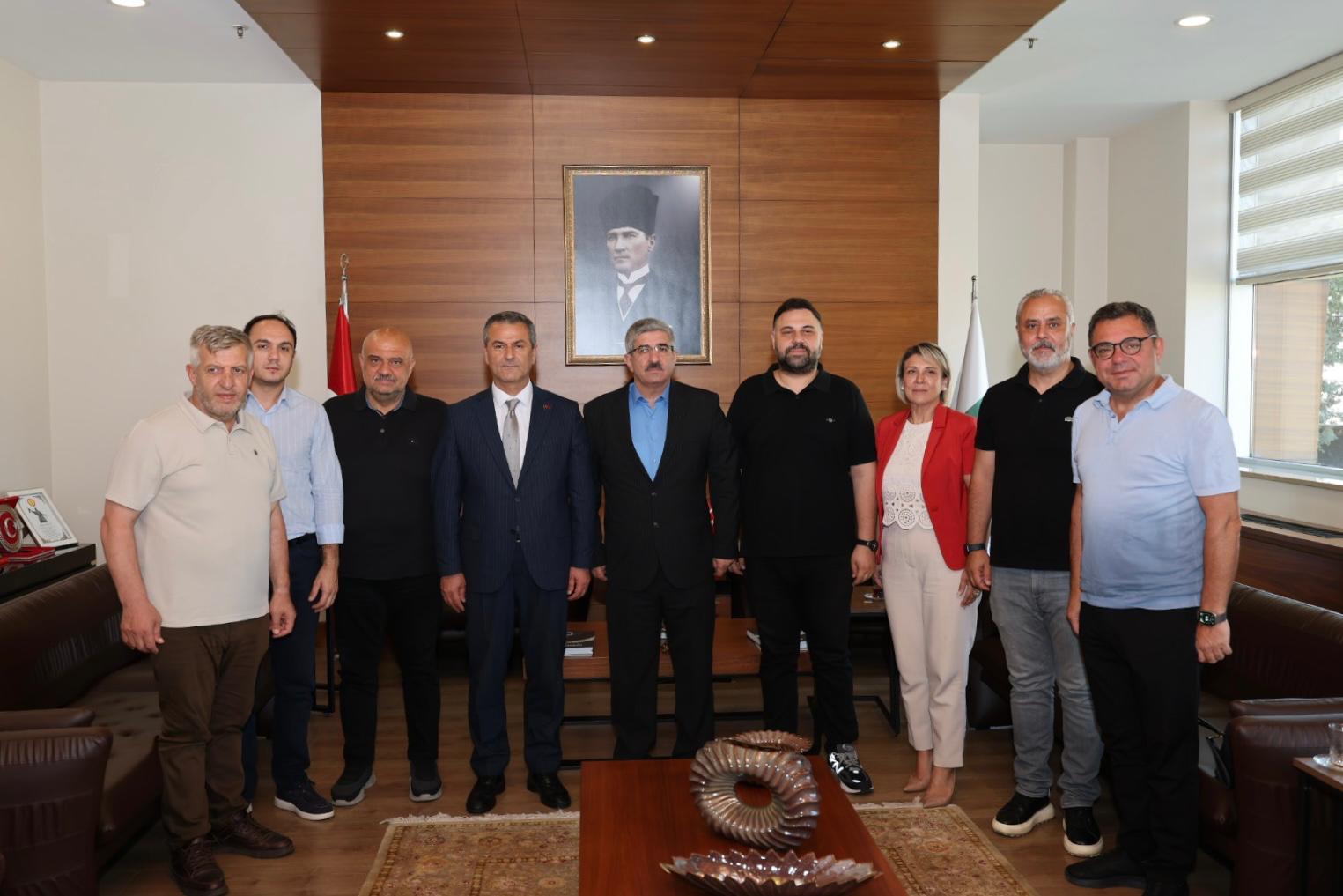 Başkan Vekili Obuz’dan KOTO Başkanı Bulut’a ziyaret