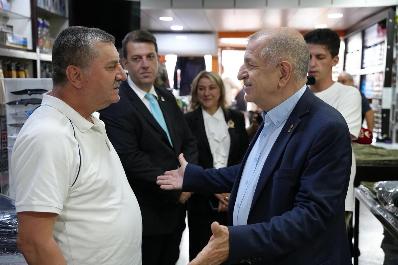 Özdağ, Zonguldak’ta esnaf ve vatandaşlarla buluştu