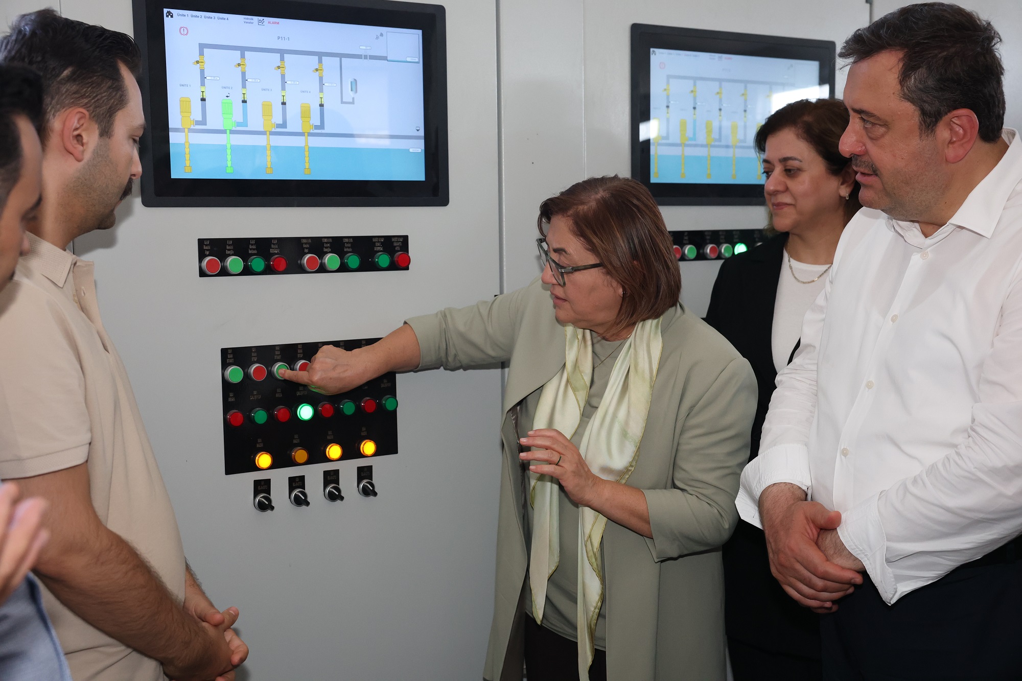 Kılavuzlu suyu Nurdağı ve İslahiye tarlalarıyla buluştu