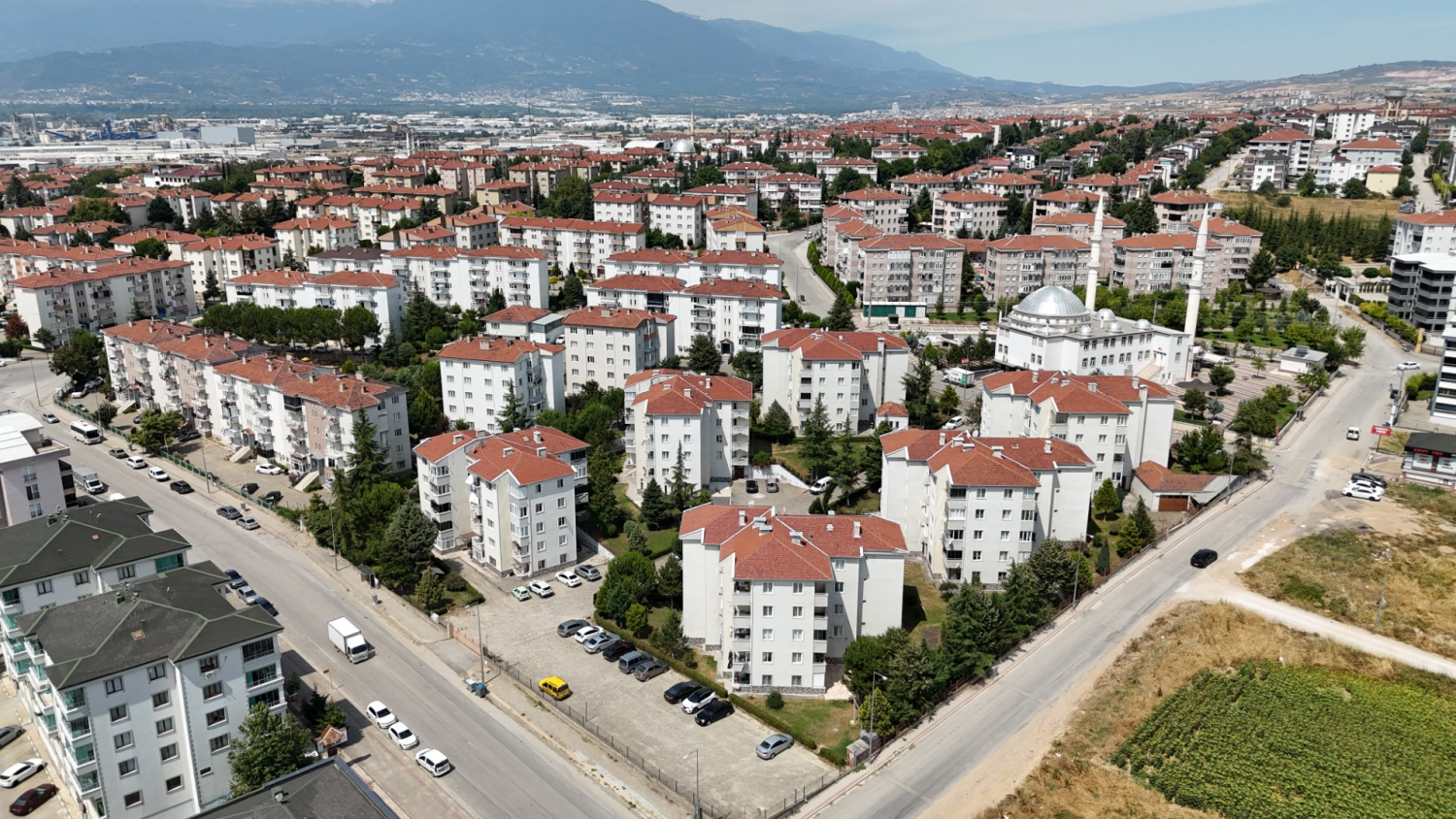 İnegöl’de Alanyurt Kentsel Dönüşüm Projesi için saha çalışmaları hızlandı