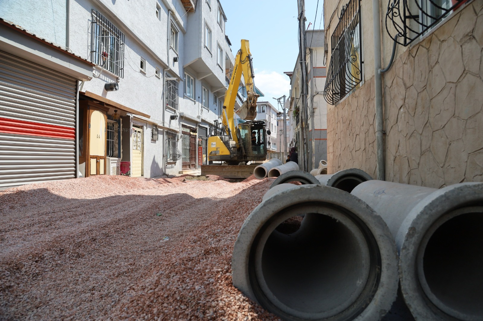 Bursa Büyükşehir Belediyesi’nden Yavuzselim’e altyapı hamlesi
