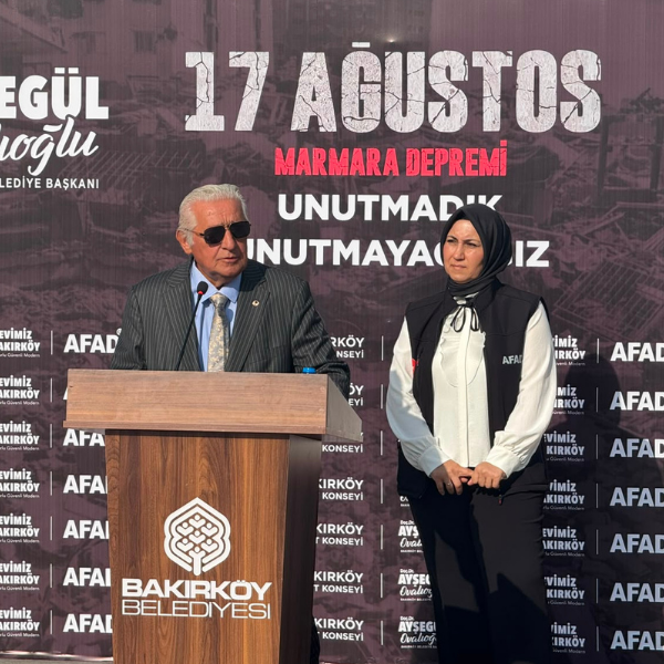 Bakırköy’de 17 Ağustos anması ve afet tatbikatı