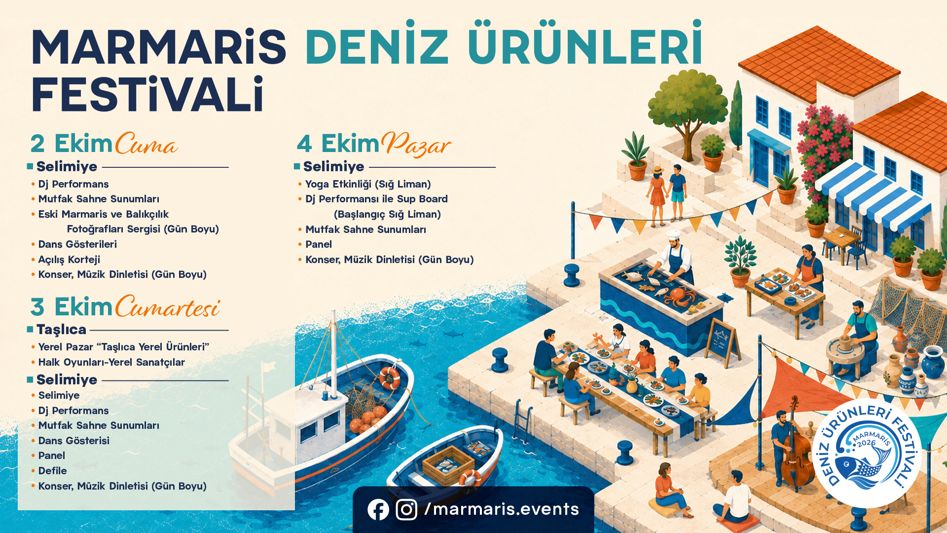 2. Deniz Ürünleri Festivali için geri sayım başladı