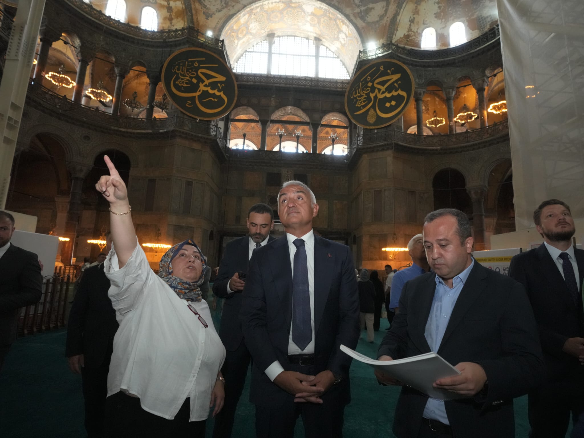 Ayasofya’da dev restorasyon: 4 etabın 3’ü tamamlandı