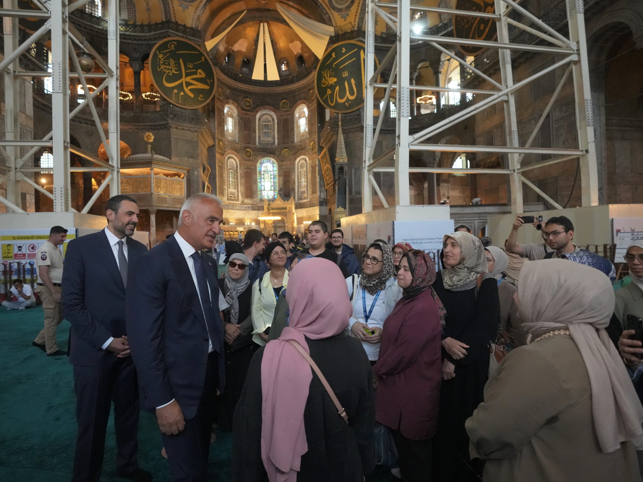 Ayasofya’da dev restorasyon: 4 etabın 3’ü tamamlandı