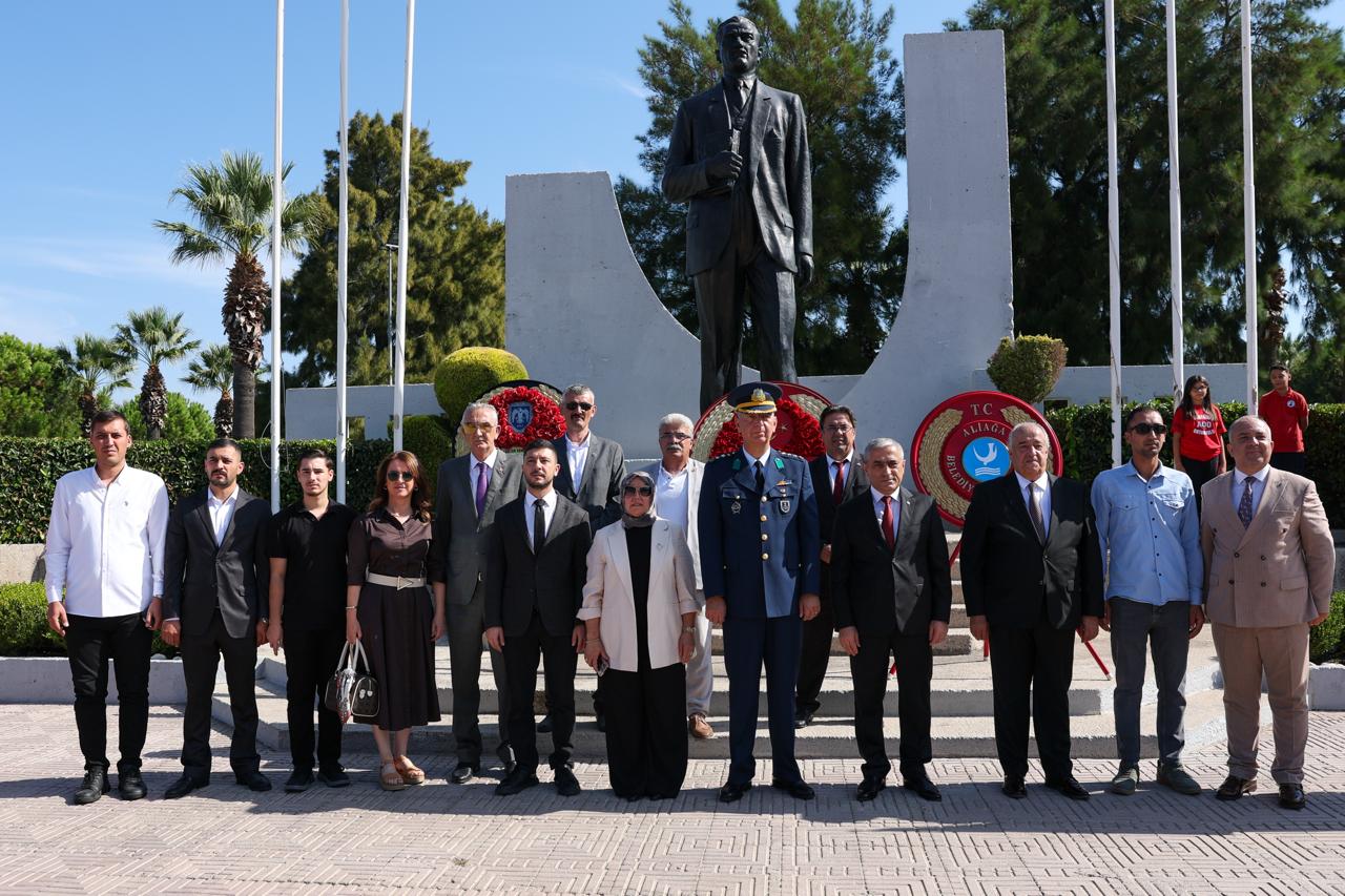 Aliağa’nın kurtuluşunun 104. yıl dönümü kutlandı
