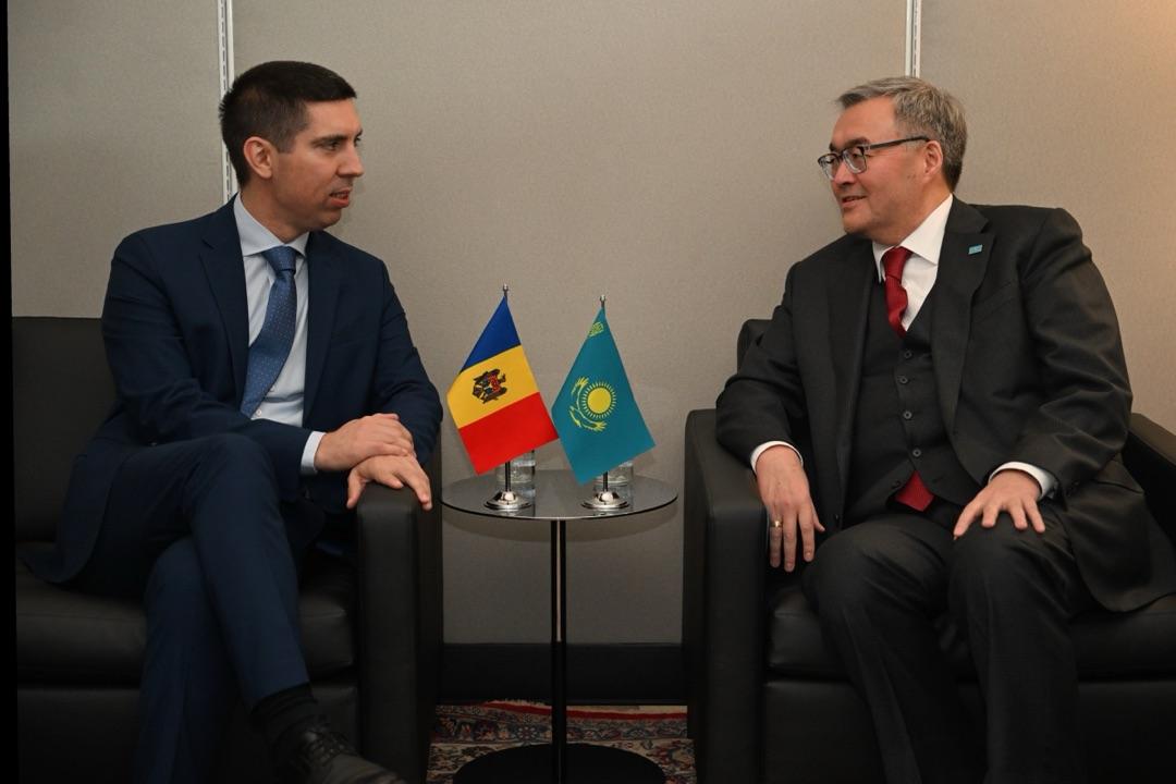 Kazakistan Dışişleri Bakanı Tileuberdi, BM Genel Kurulu’nda ikili görüşmeler yaptı