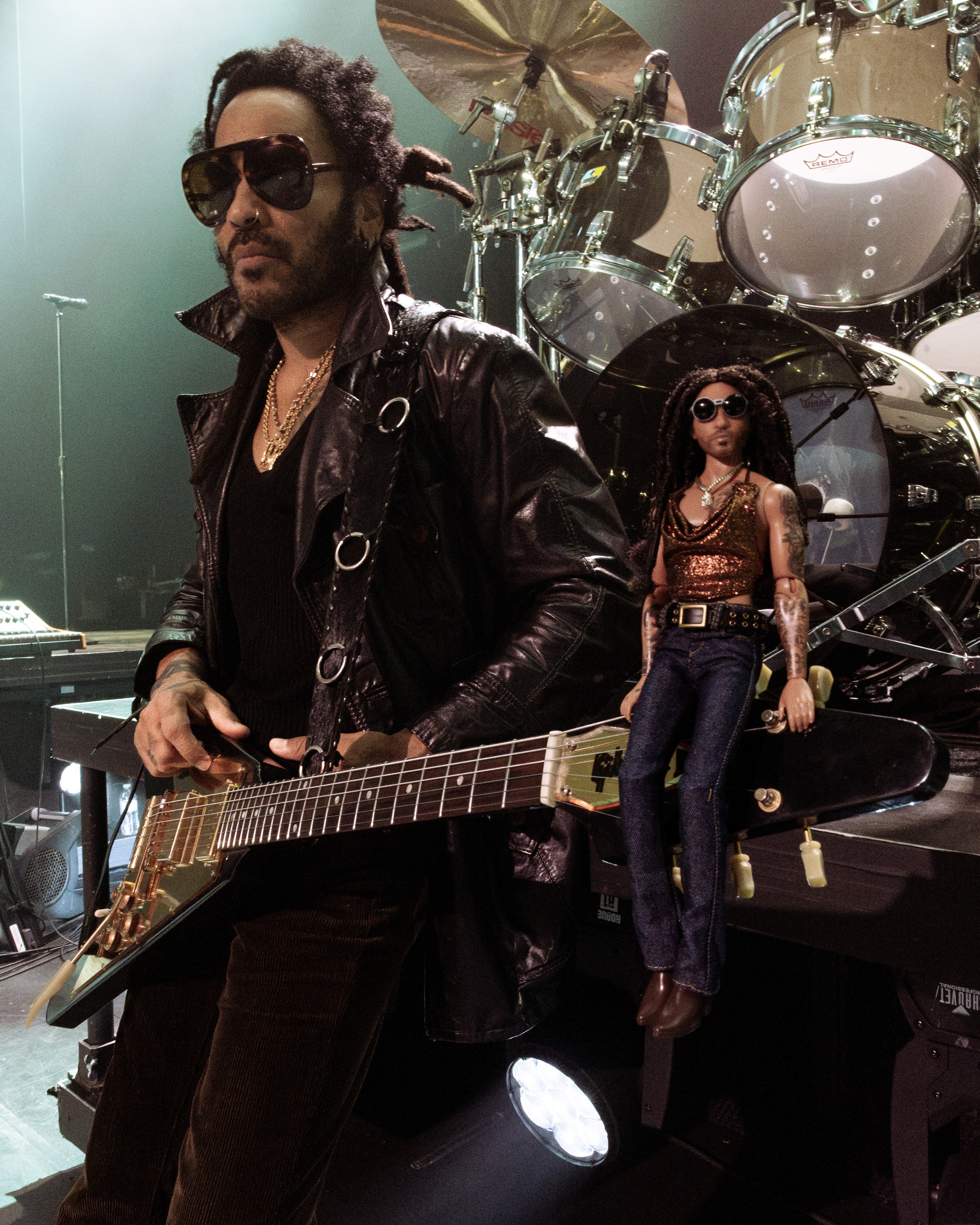 Barbie Signatur koleksiyonunun Kenbassador serisinde ikinci isim Lenny Kravitz oldu