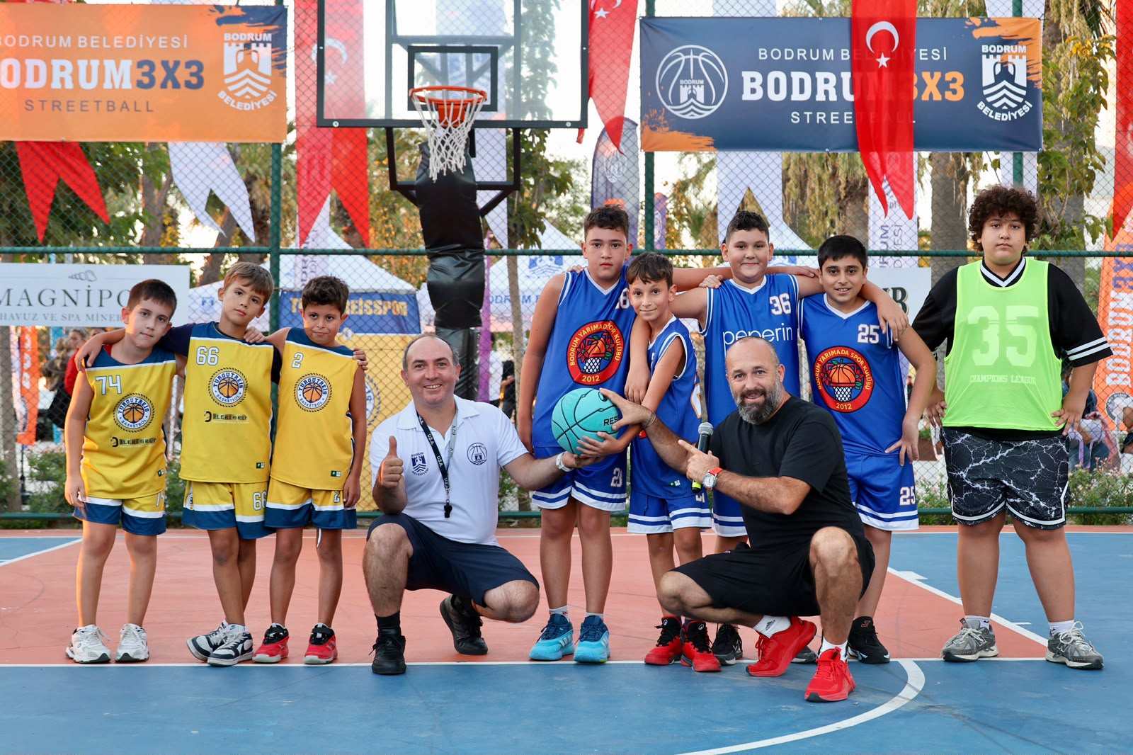 Bodrum 3×3 Streetball turnuvası Turgutreis’te başladı