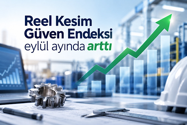 Reel Kesim Güven Endeksi eylül ayında arttı