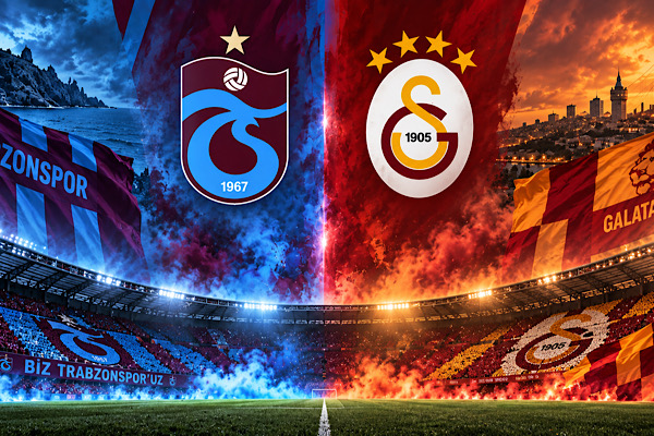 Trabzonspor, Galatasaray’ı 4-0 mağlup etti