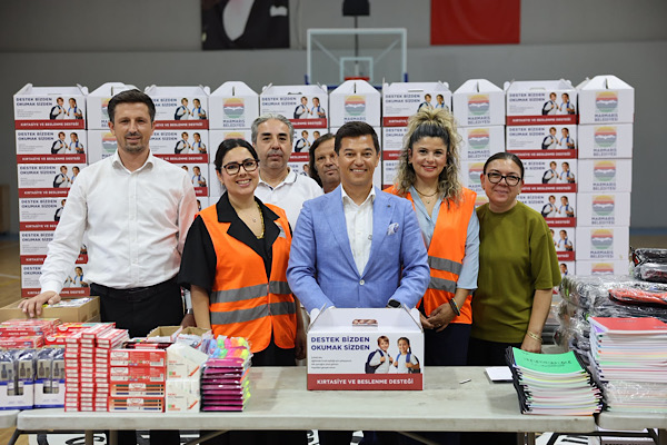 Marmaris’te ihtiyaç sahibi öğrenciler için eğitim desteği başladı