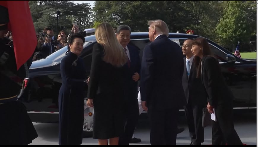 Xi Jinping, resmi ziyaret için Washington’a ulaştı