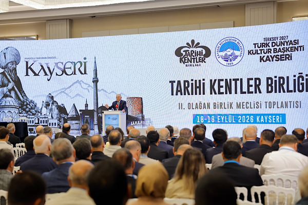 Tarihi Kentler Birliği toplantısı Kayseri’de gerçekleştirildi