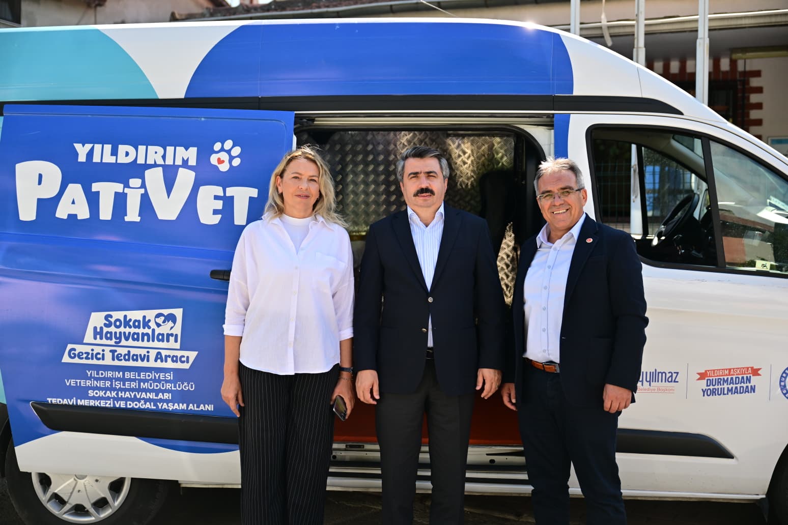 Yıldırım Belediyesi’nin PatiVet aracı bin 222 sahipsiz hayvana ulaştı