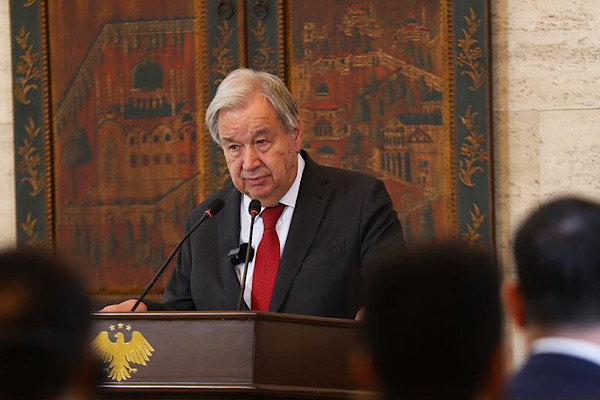 Guterres: Barışa giden yeni yolları hep birlikte inşa etmeliyiz