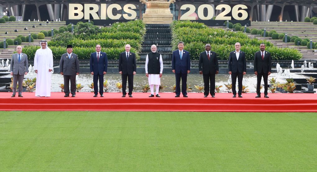 BRICS Zirvesi’ne katılan liderler, aile fotoğrafı çektirdi
