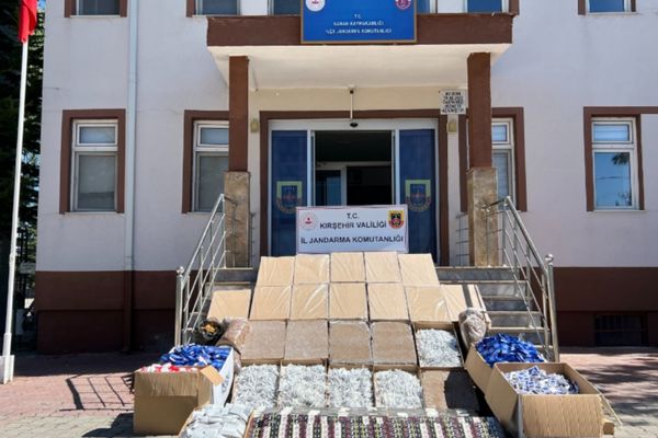 Kırşehir’de kaçak makaron operasyonu