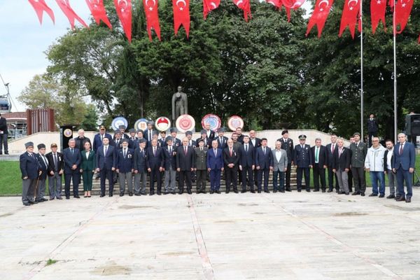 Ordu’da Gaziler Günü dolayısıyla çelenk sunma töreni düzenlendi
