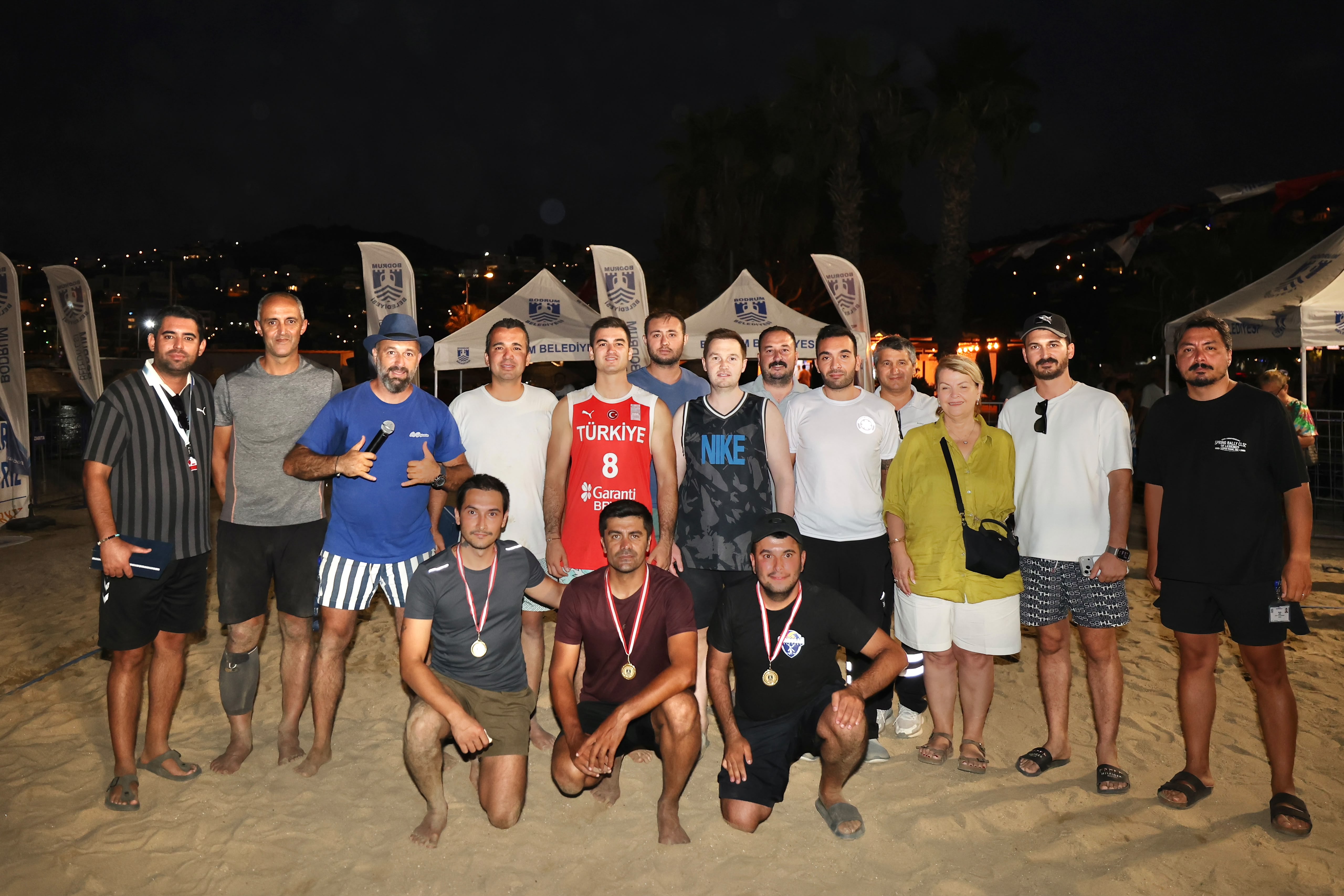 Gündoğan’da Plaj Voleybolu Şenliği sona erdi