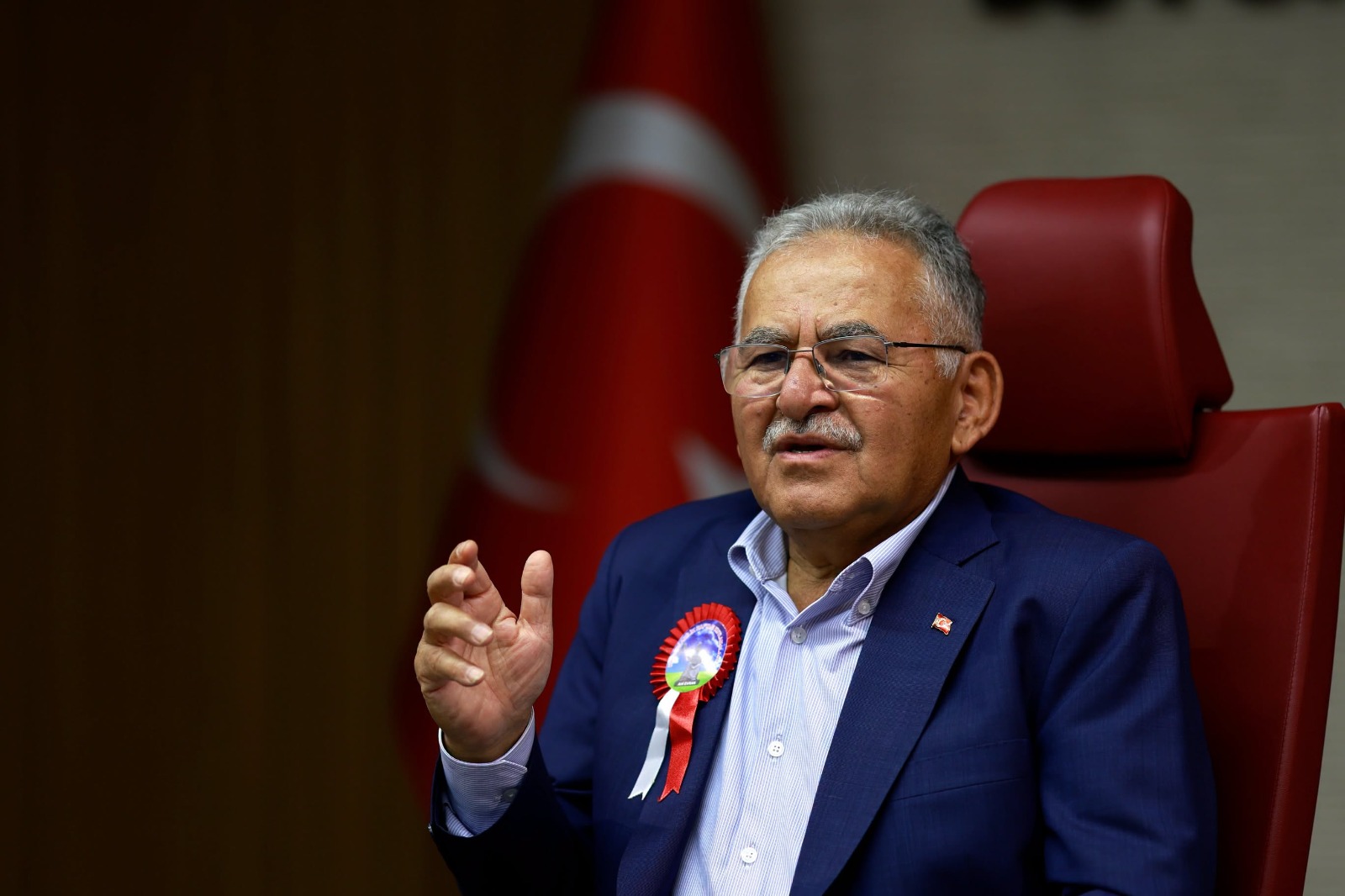 Kayseri’de yılın ahileri ve kutlama heyeti Başkan Büyükkılıç’ı ziyaret etti