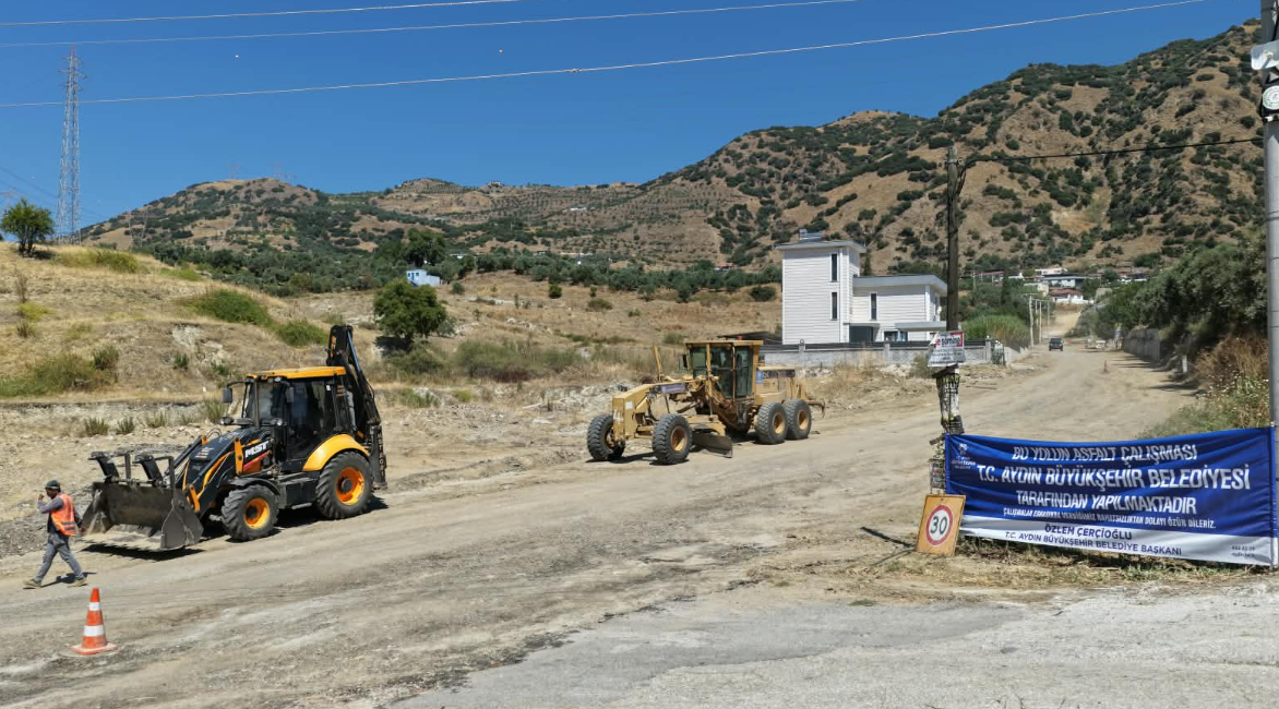 İncirliova’da ulaşım yatırımı sürüyor