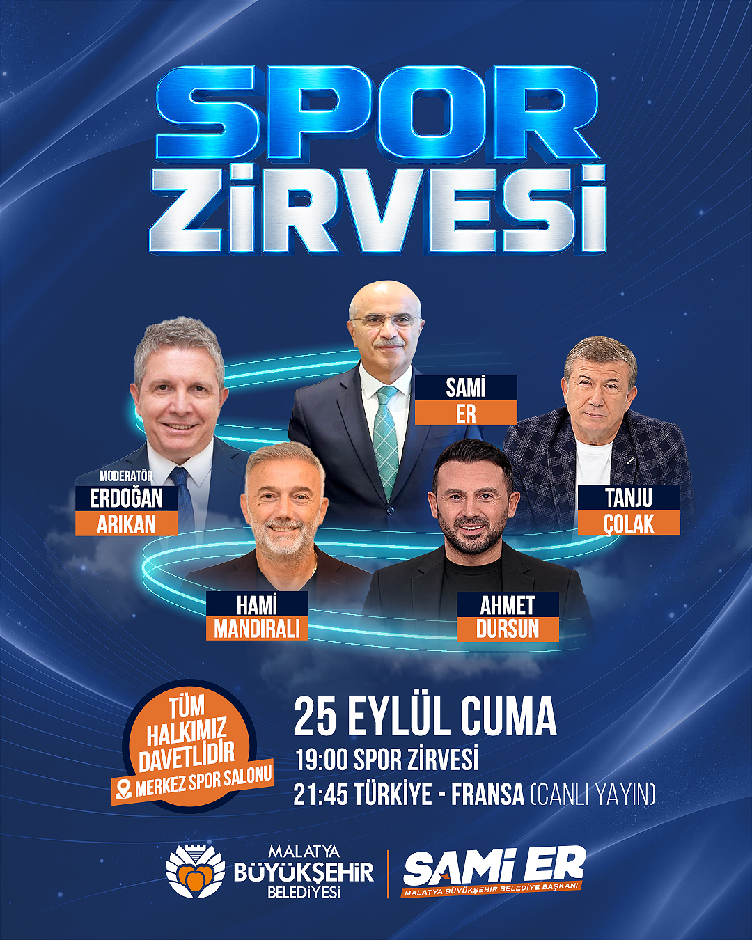 Malatya’da spor zirvesi düzenlenecek, ardından milli maç heyecanı yaşanacak