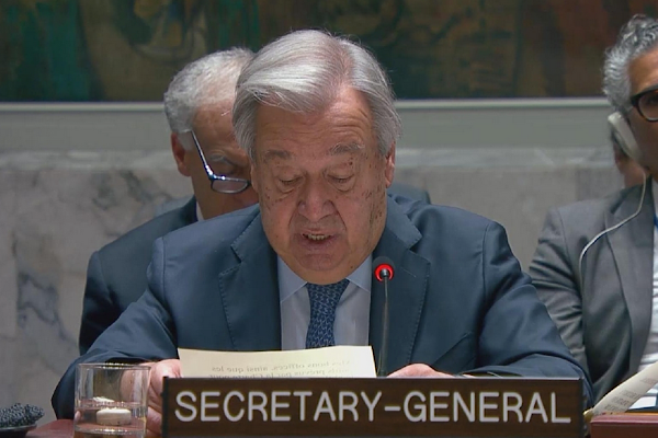 Guterres: Küme bombaları sivilleri ayrım gözetmeksizin öldürüyor ve yaralıyor