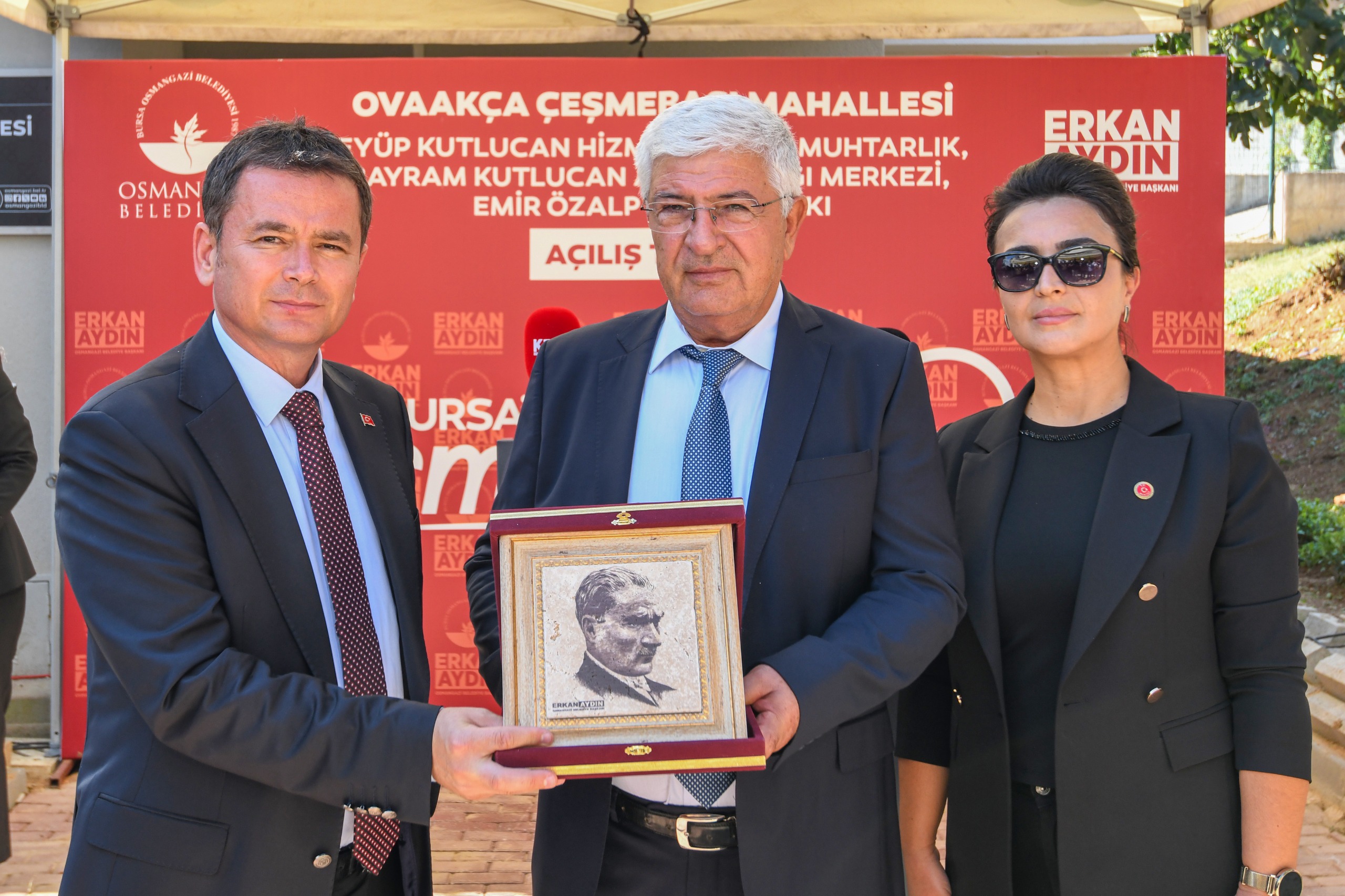 Osmangazi’de 3 yeni hizmet aynı törenle açıldı