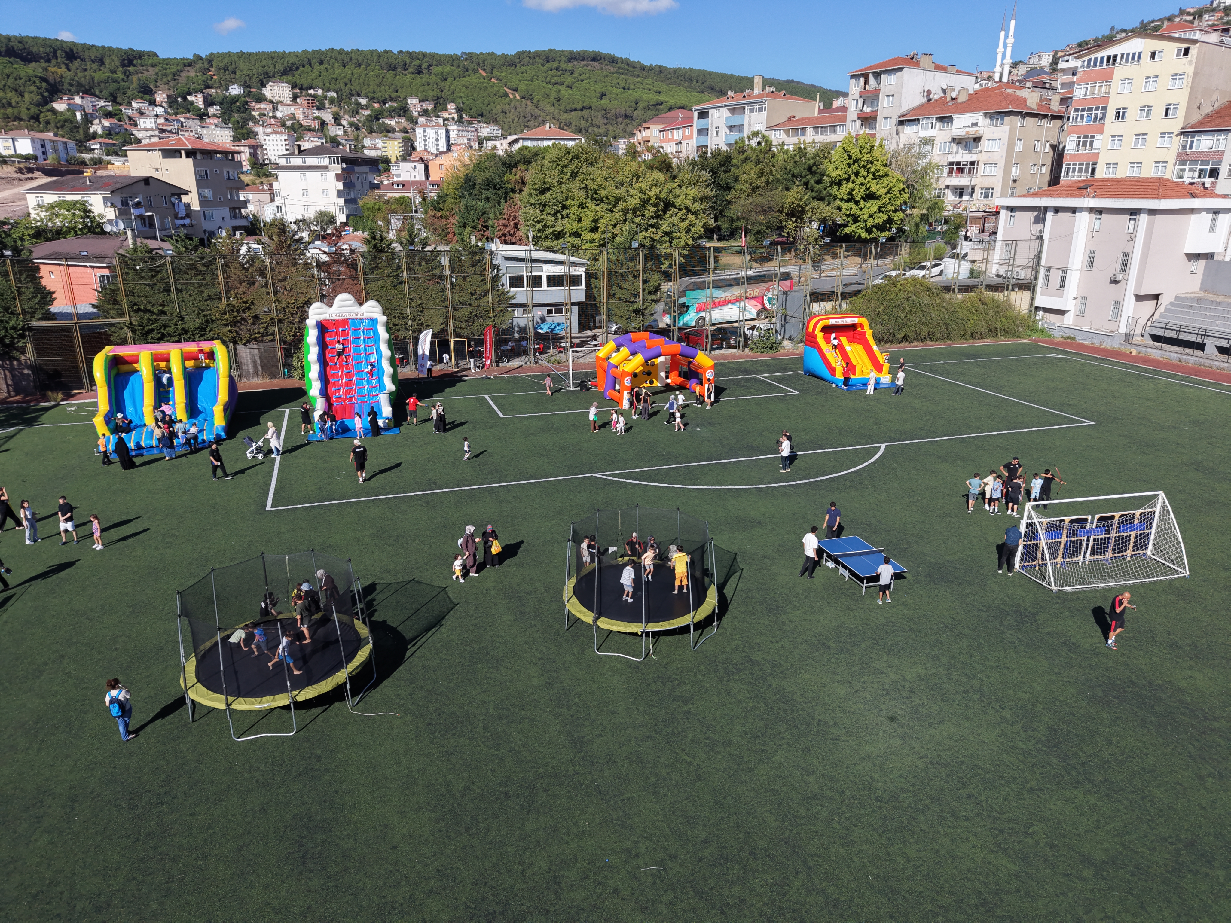 Maltepe’de spor ve oyun etkinlikleri 18 mahalleye ulaştı