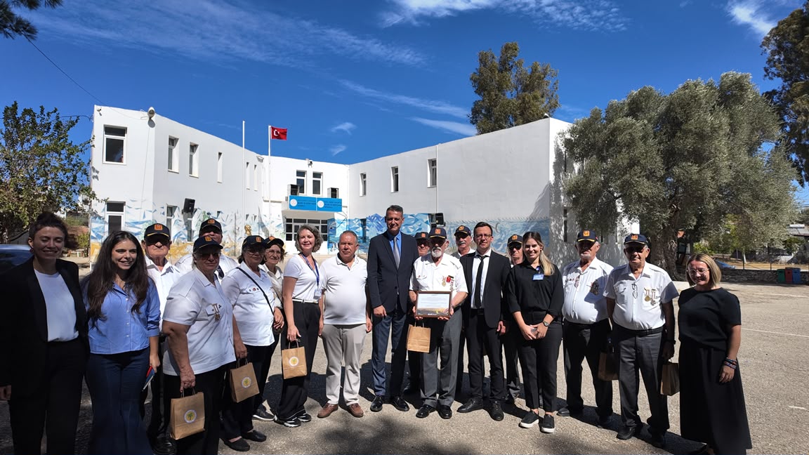 Bodrum’da gazilere ve ailelerine vefa ziyareti