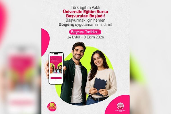 2026-2027 akademik yılı TEV üniversite eğitim bursu başvuruları başladı