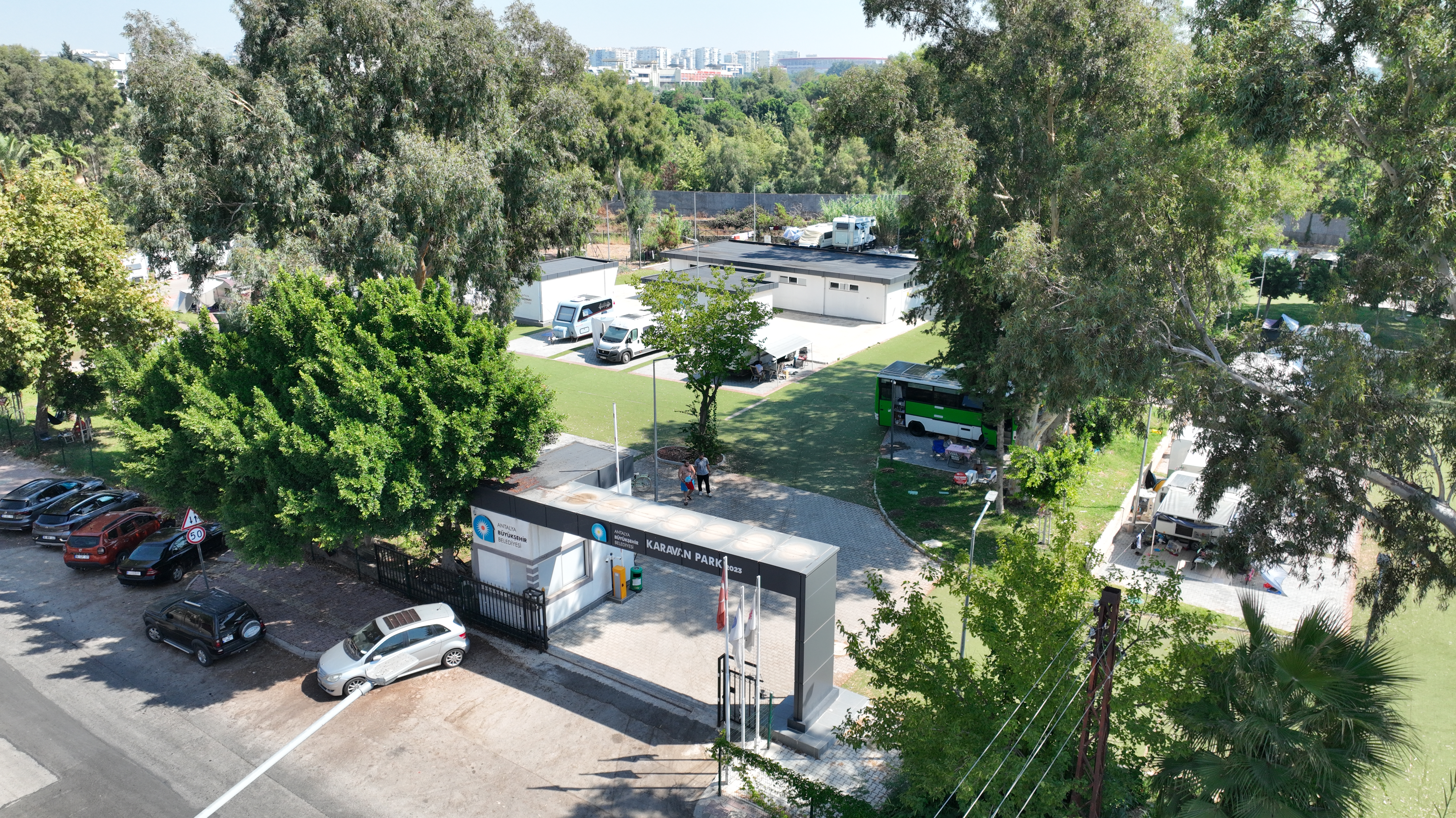 Antalya Karavan Park, karavan tutkunlarının buluşma noktası oldu