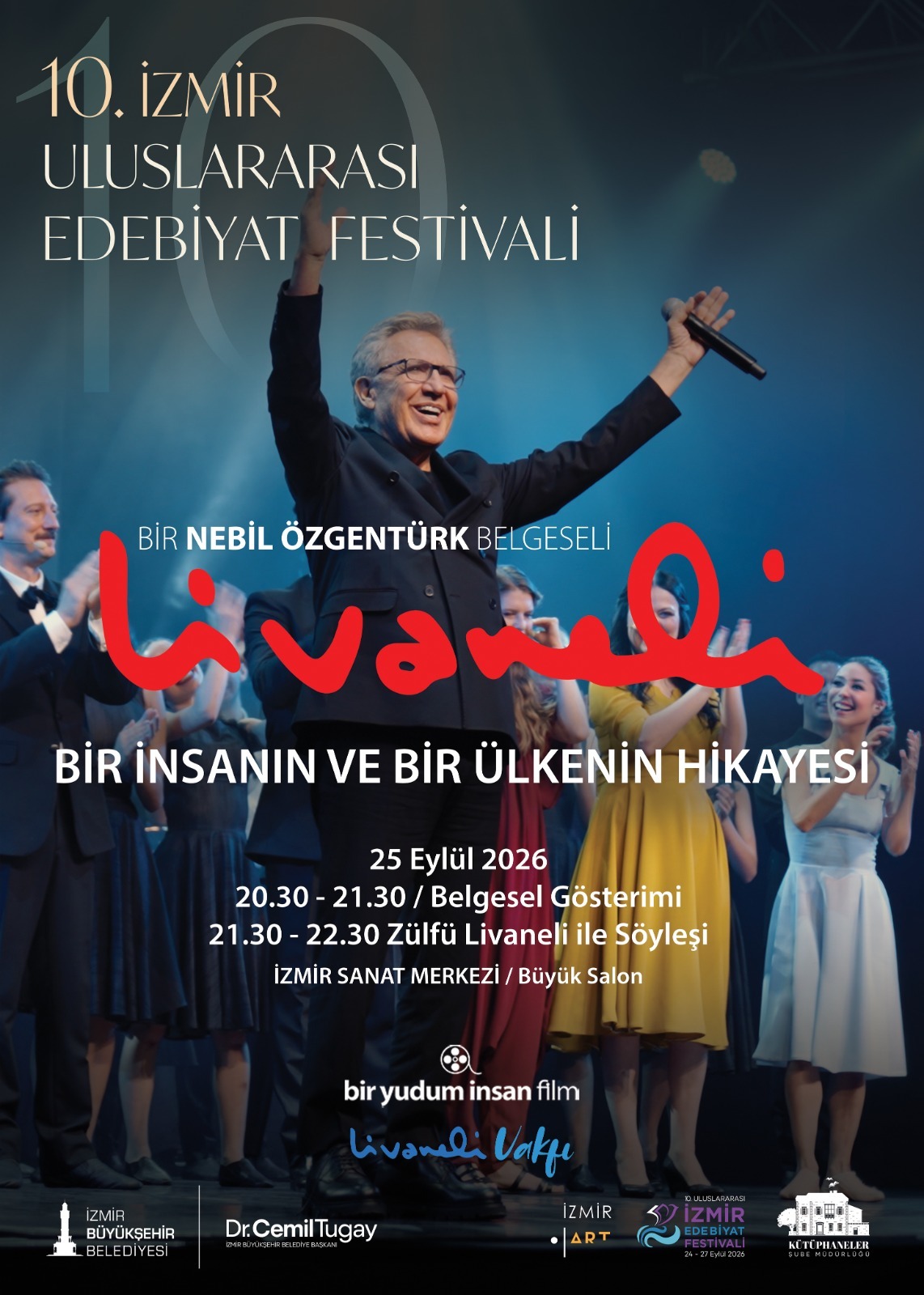 10. İzmir Uluslararası Edebiyat Festivali 24 Eylül’de başlıyor