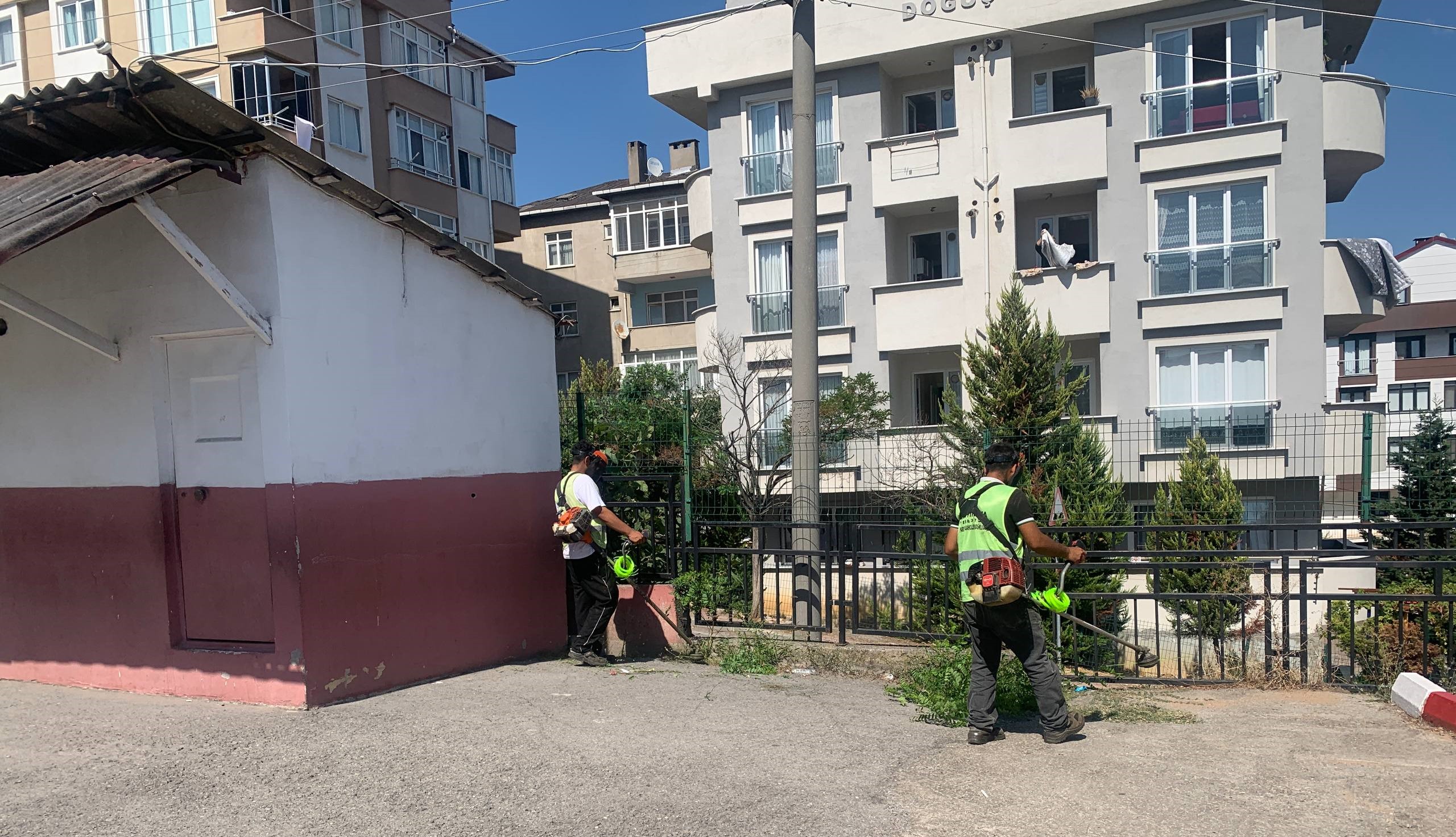 Çayırova’daki okullarda bakım çalışmaları sürüyor