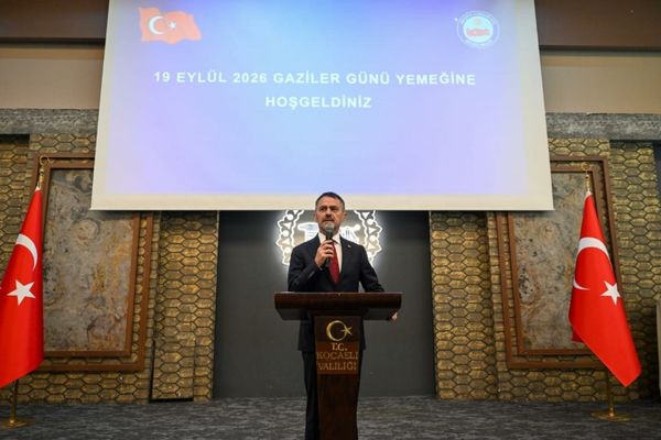 Kocaeli’de Gaziler Günü programında şehit aileleri ve gazilerle bir araya gelindi