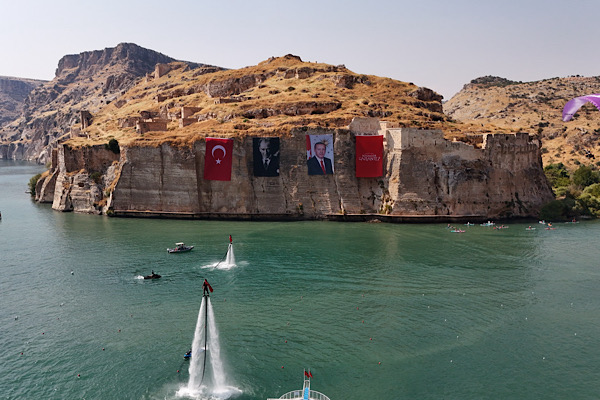 Rumkale Su Sporları Festivali’nde 4 bin 440 sporcu yarıştı