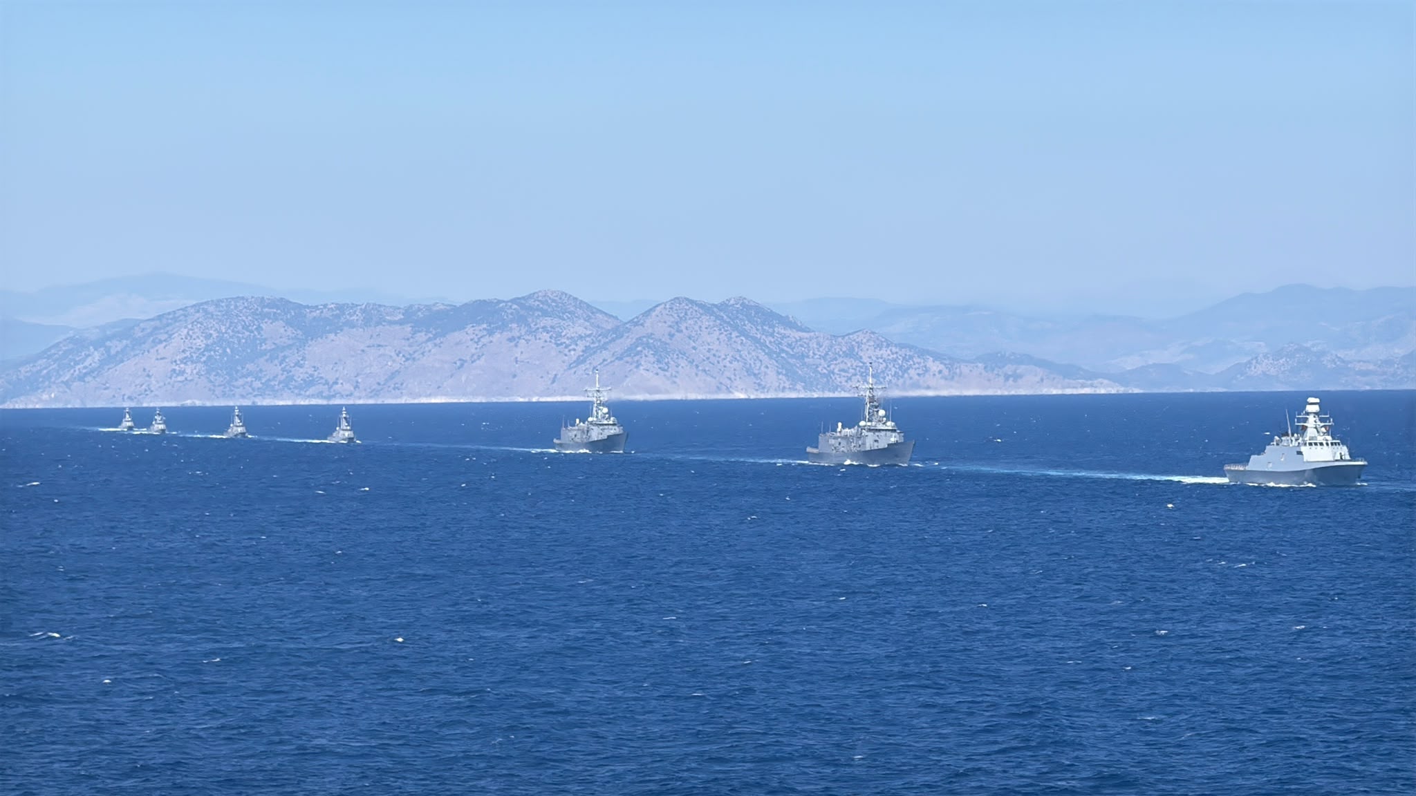 Denizkurdu-I Tatbikatı’nda deniz ve hava unsurları sahne aldı