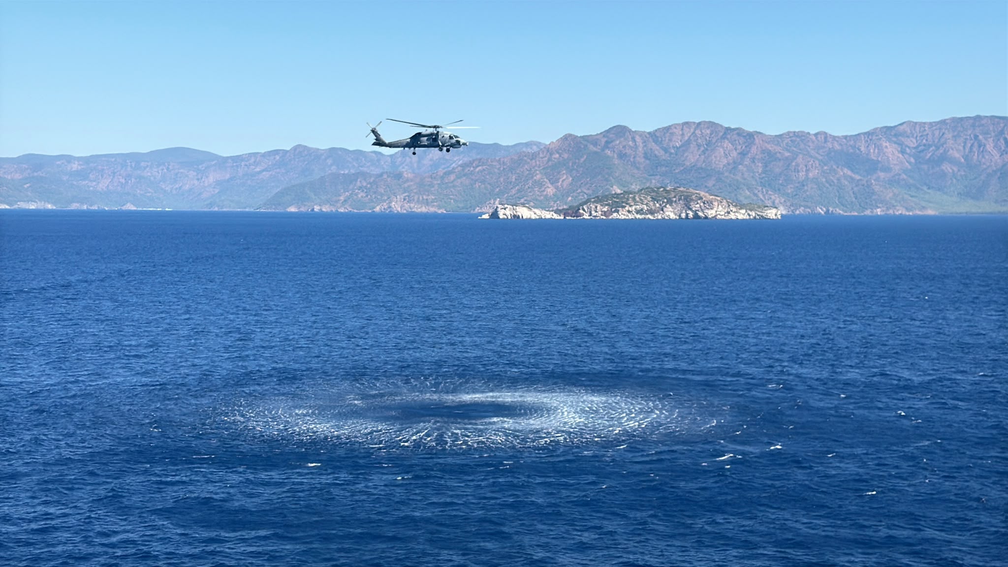 Denizkurdu-I Tatbikatı’nda deniz ve hava unsurları sahne aldı