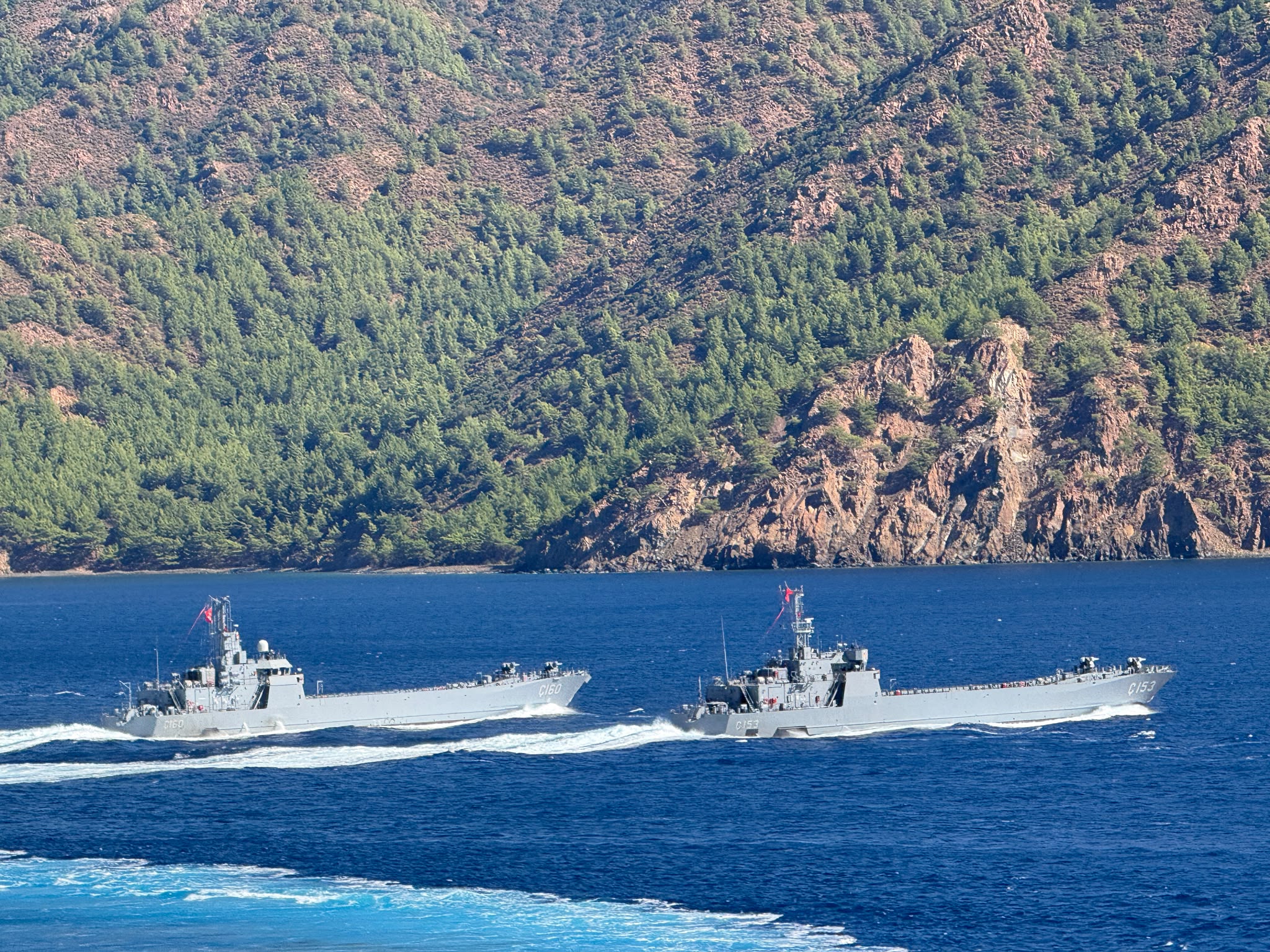 Denizkurdu-I Tatbikatı’nda deniz ve hava unsurları sahne aldı
