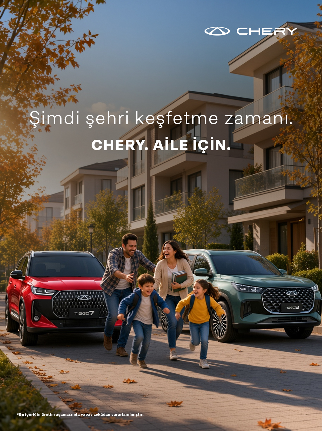Chery yeni eğitim döneminde ailelerin yolculuklarına eşlik ediyor!