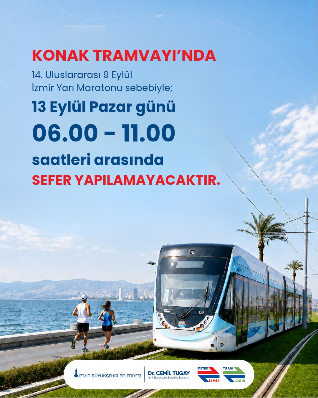 14. Uluslararası 9 Eylül İzmir Yarı Maratonu için geri sayım başladı