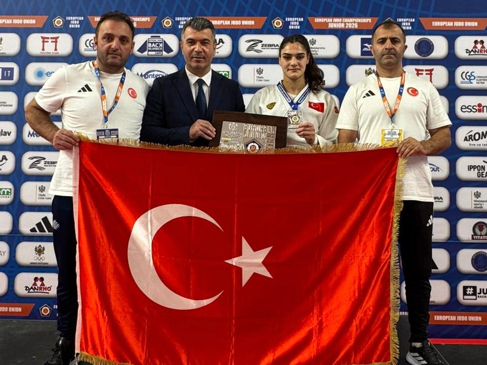 Sinem Oruç, Gençler Avrupa Judo Şampiyonası’nda Avrupa ikincisi oldu