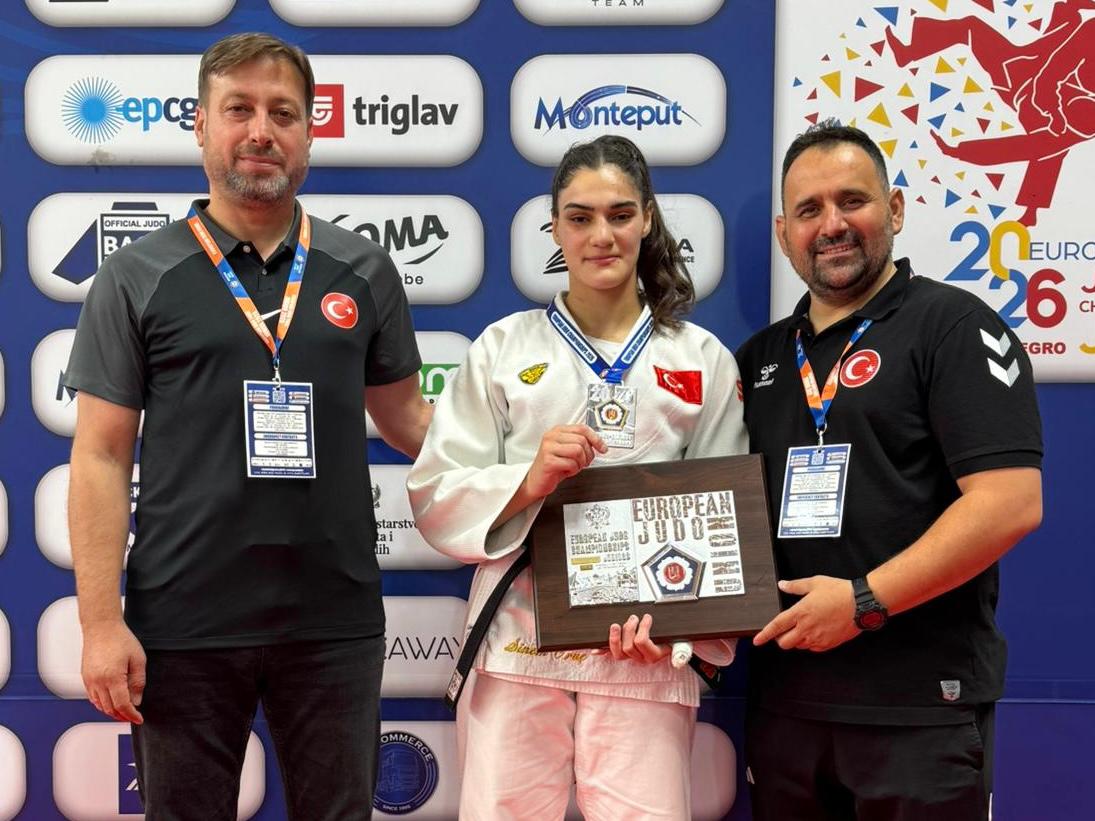 Sinem Oruç, Gençler Avrupa Judo Şampiyonası’nda Avrupa ikincisi oldu