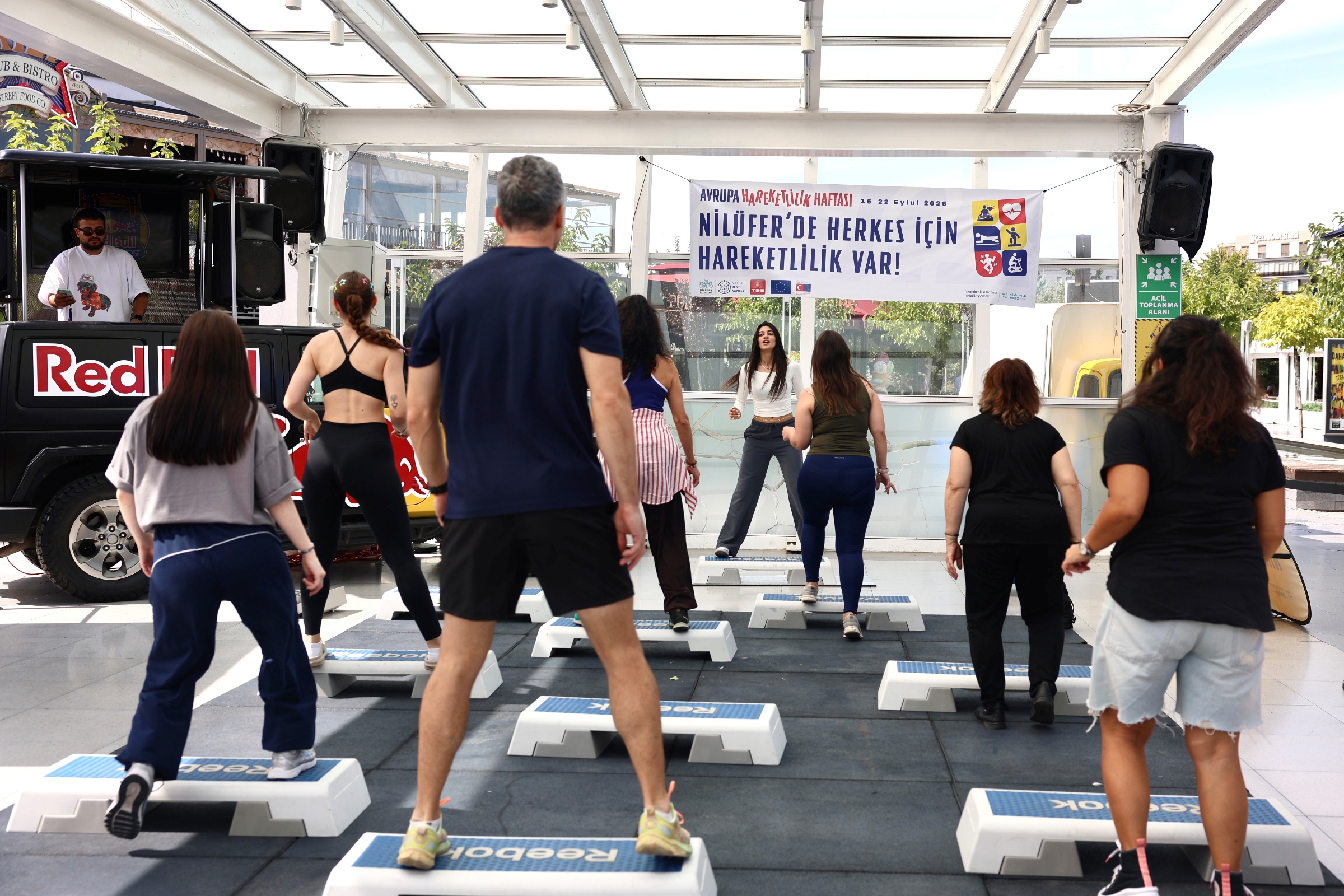 Nilüfer’de “Outdoor Fitness Etkinliği” düzenledi