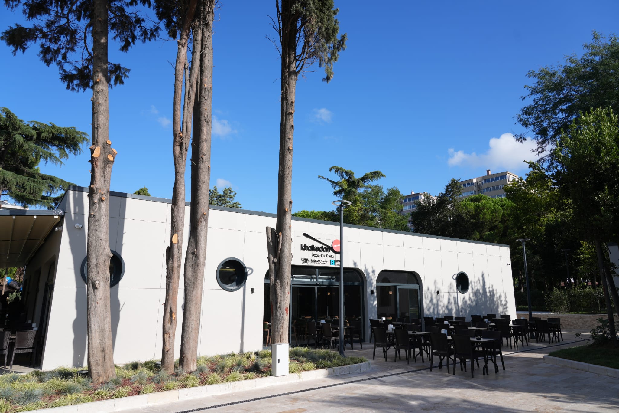 Özgürlük Parkı Khalkedon restoranı hizmete açıldı