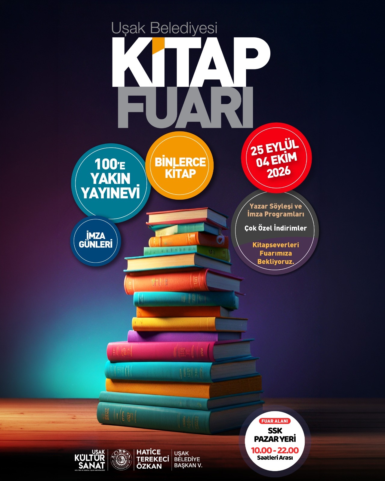 Uşak Kitap Fuarı ikinci kez kapılarını açıyor