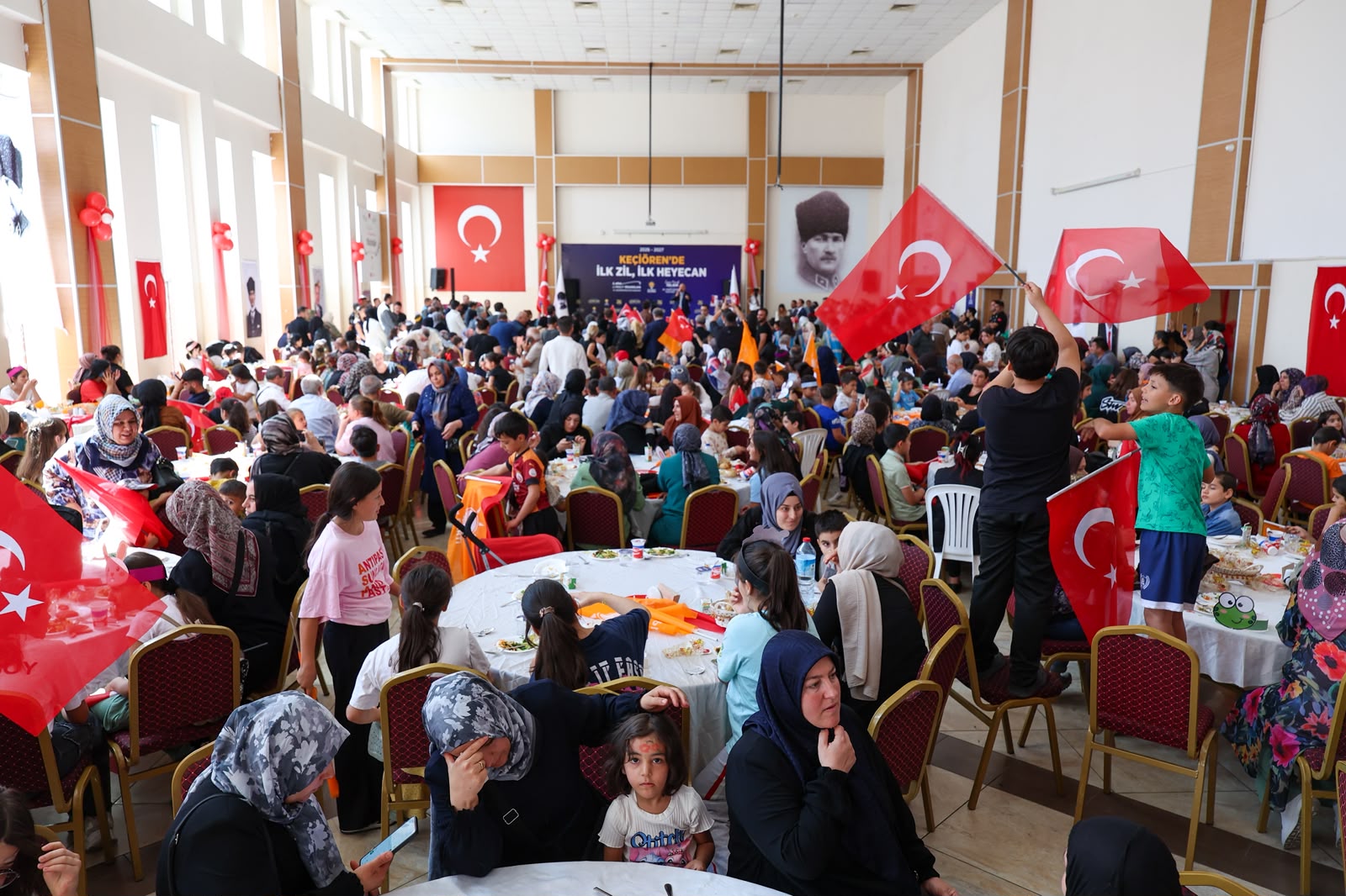 Keçiören’de öğrenciler yeni eğitim yılı öncesi buluştu