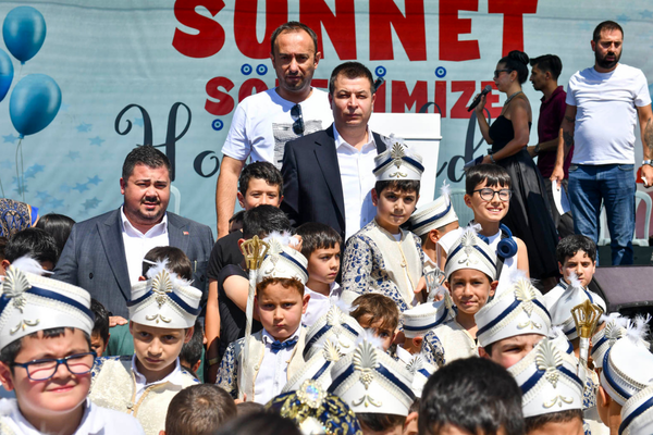 Ankara’da bin çocuk için sünnet şöleni düzenlendi