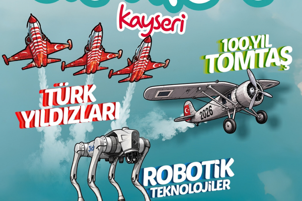 HÜRJET ve Türk Yıldızları, BİLİMFEST Kayseri’de gökyüzü tutkunlarıyla buluşacak
